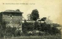 Chatillon-sur-Chalaronne, Chateau, Tour (carte postale ancienne) (4)